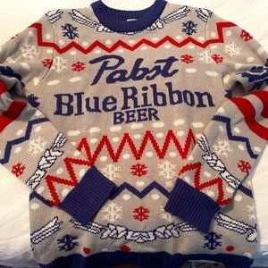 Pabst Blue Ribbon Holiday Sweater